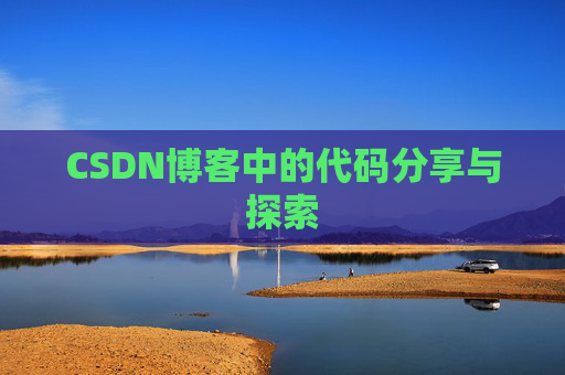 CSDN博客中的代码分享与探索